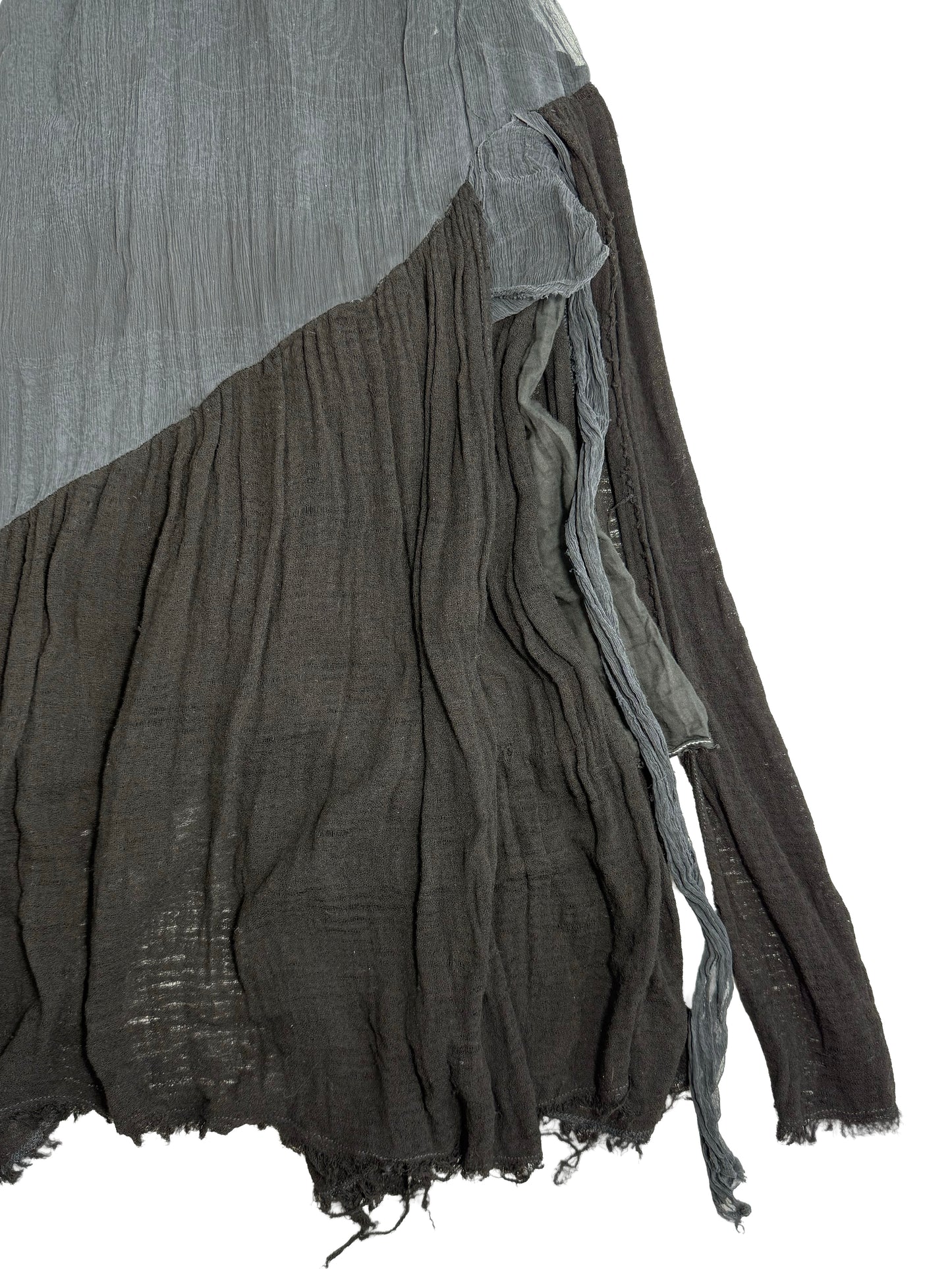 90’s Silk asymmetrical dress