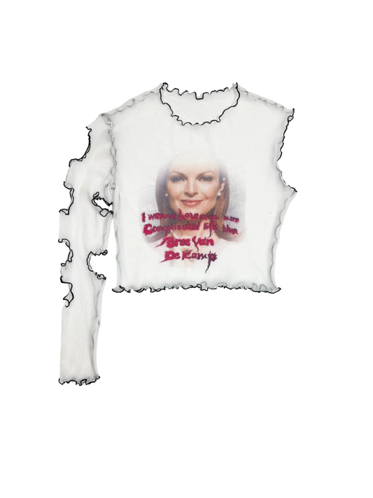 Levau Shvelidze Mesh Top