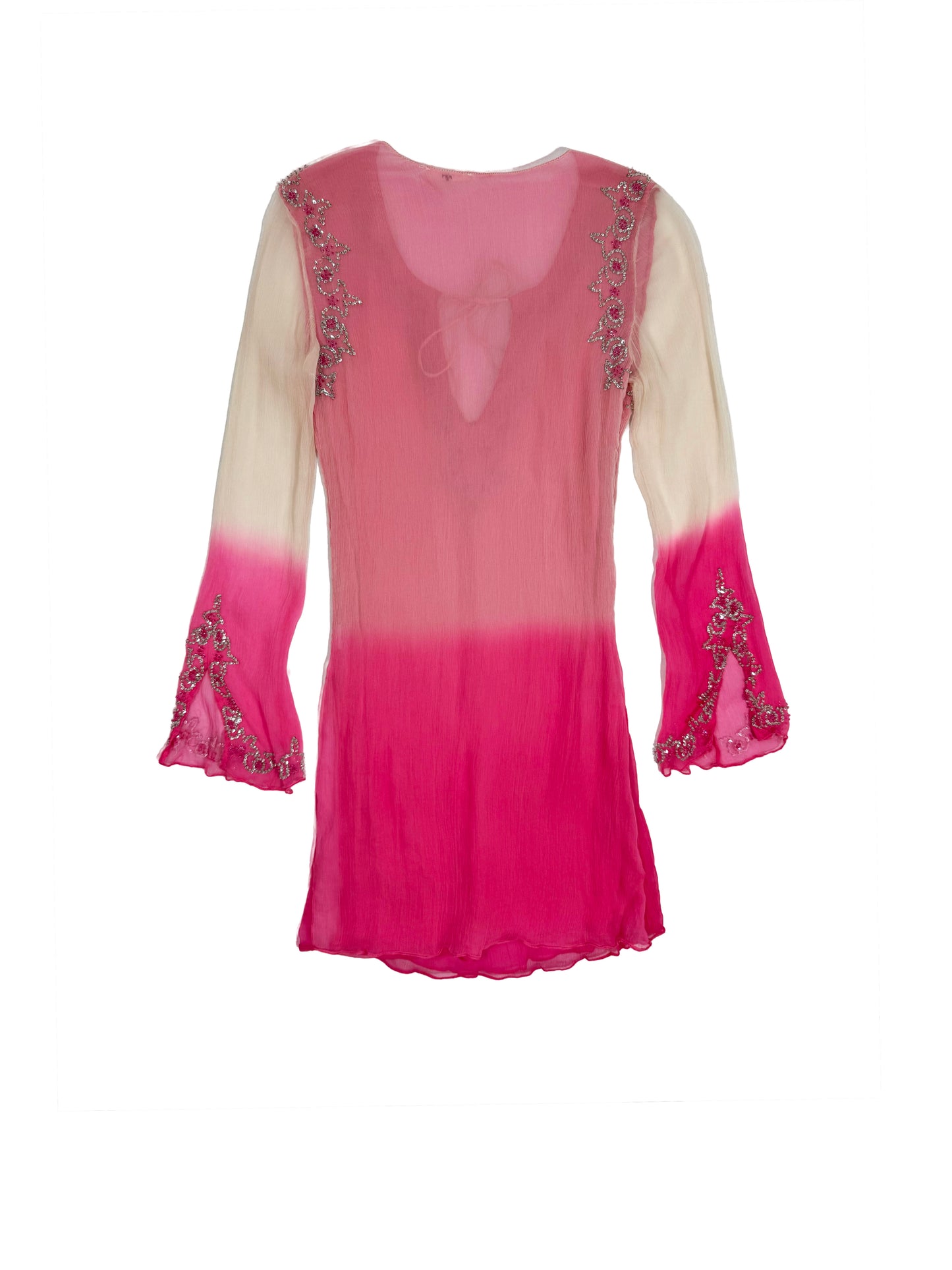 Silk beaded shirt