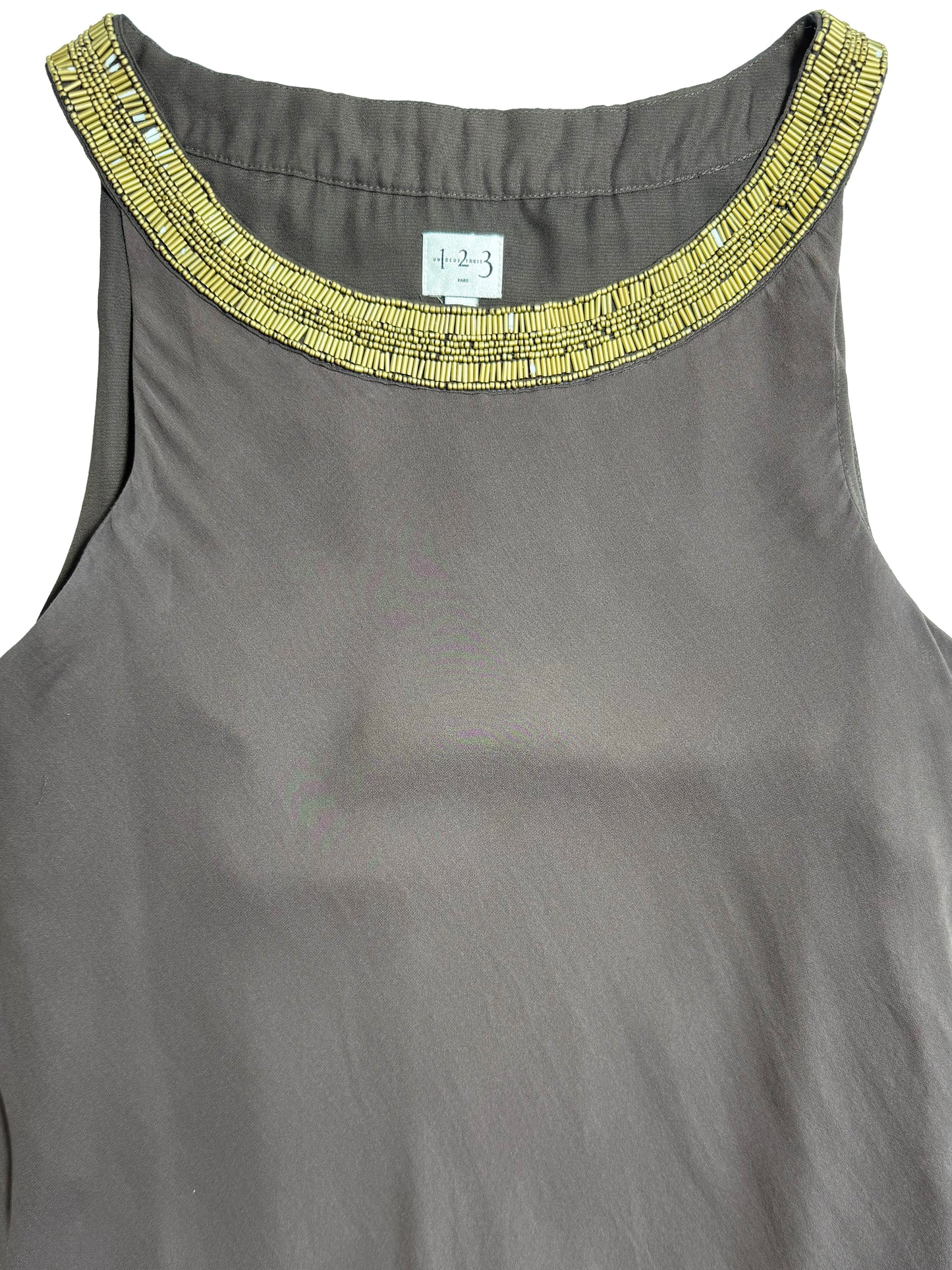 Silk Tiered Dress