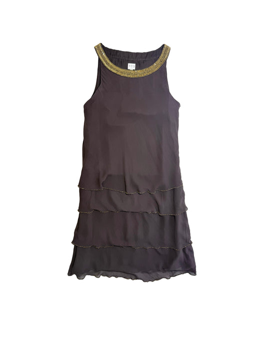 Silk Tiered Dress