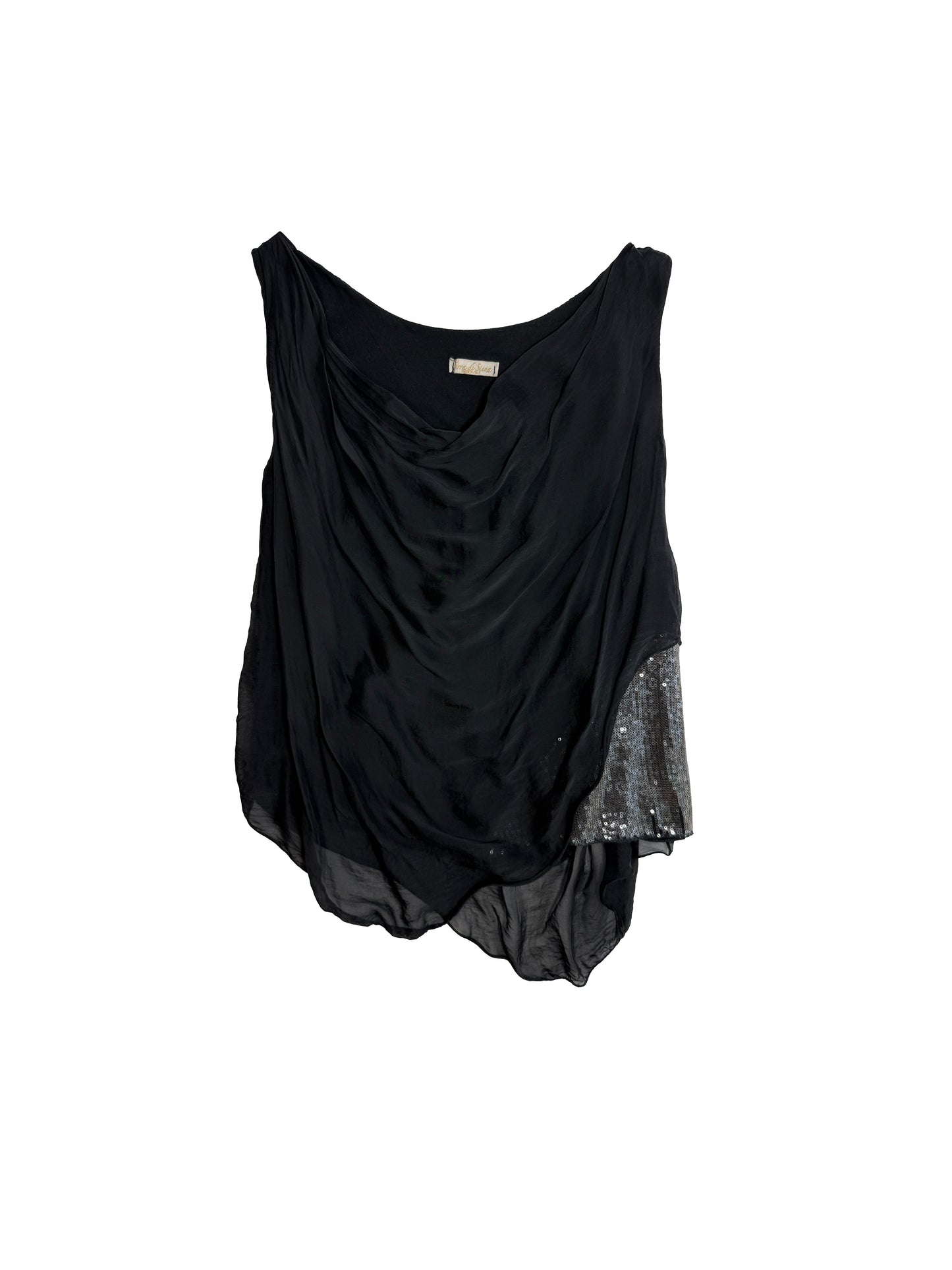 Silk Draped Top