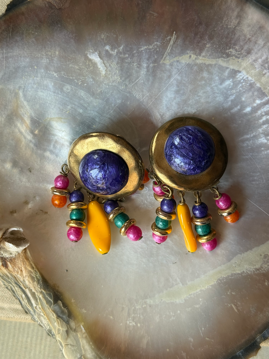 80’s Clip on earrings