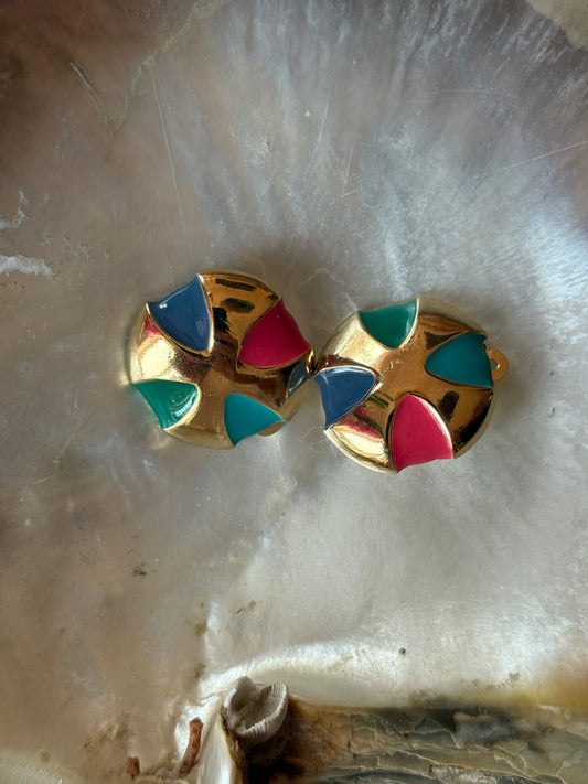 80’s Clip on earrings