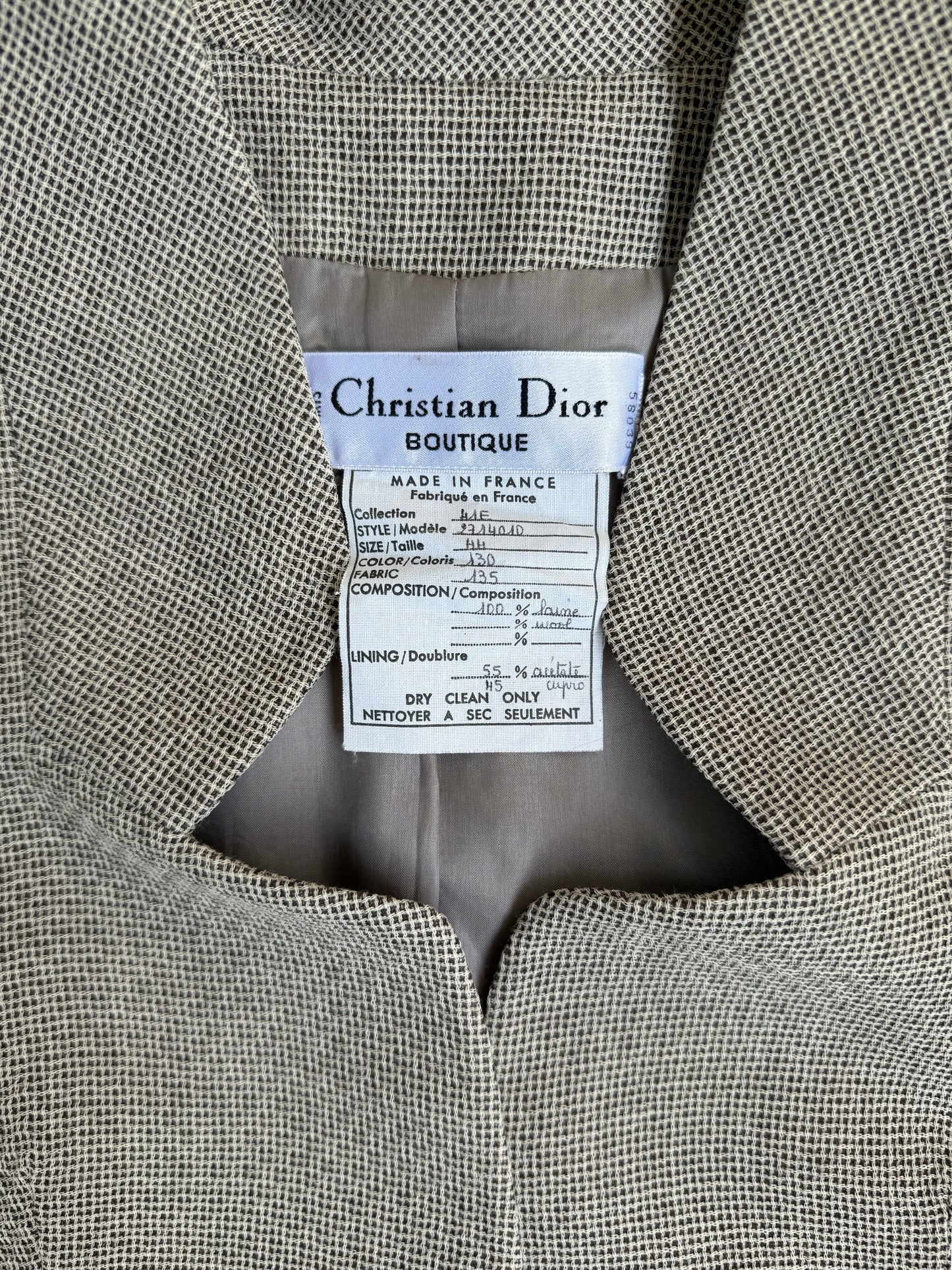 CHRISTIAN DIOR jacket