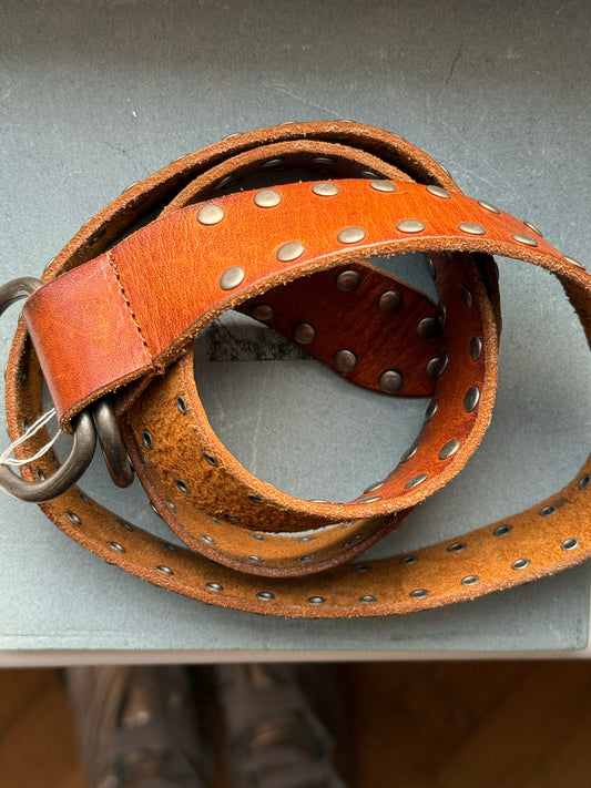 Leather belt