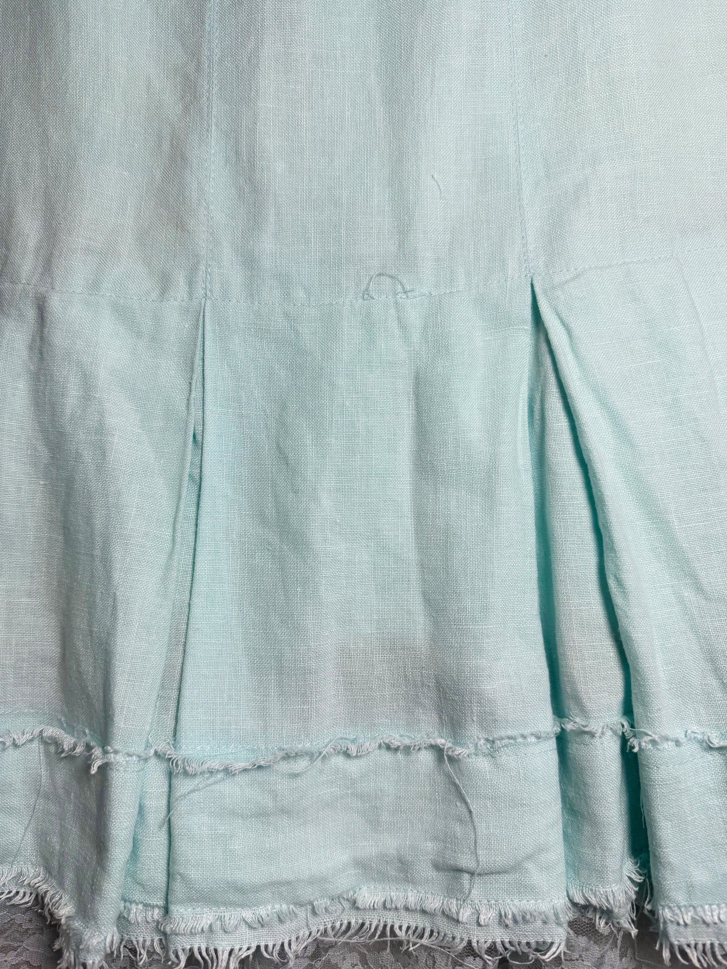 Linen skirt